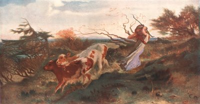 Vento sul Wold, 1863, c1902 da Unbekannt
