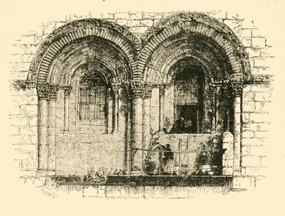 Finestre della Chiesa del Santo Sepolcro, Gerusalemme, 1890 da Unbekannt
