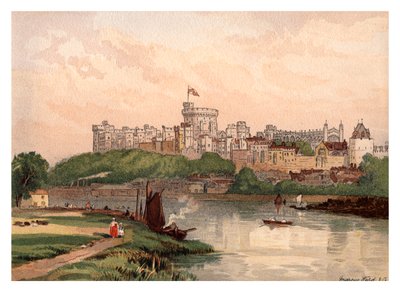 Castello di Windsor, 1880 da Unbekannt
