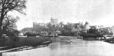 Castello di Windsor al tempo di Victoria, 1901 da Unbekannt
