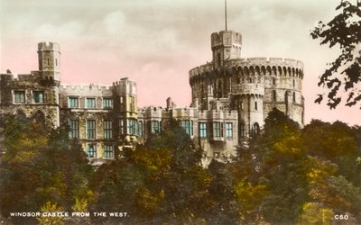 Castello di Windsor da ovest, 1935 da Unbekannt
