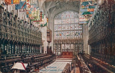 Windsor, Cappella di San Giorgio, Coro da Unbekannt