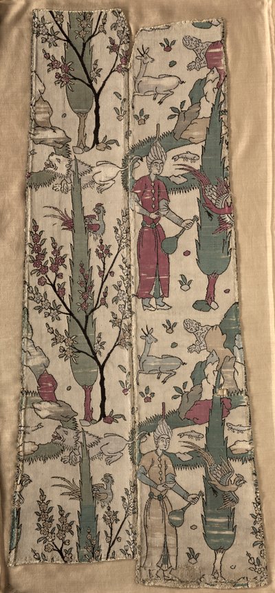 Portatori di vino nel paesaggio, da una veste, 1525-1550 da Unbekannt
