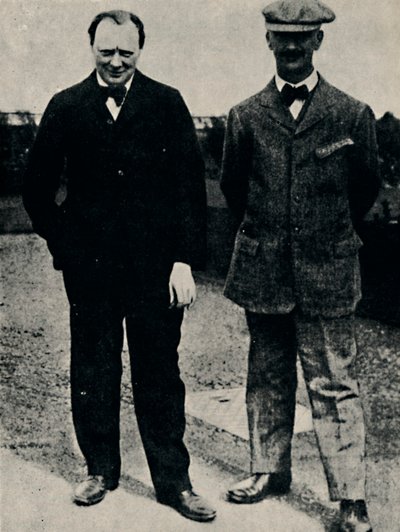 Winston Churchill e George Lambert, 1912, 1945 da Unbekannt