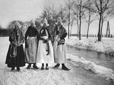 Inverno, Volendam, Paesi Bassi, c. 1934 da Unbekannt