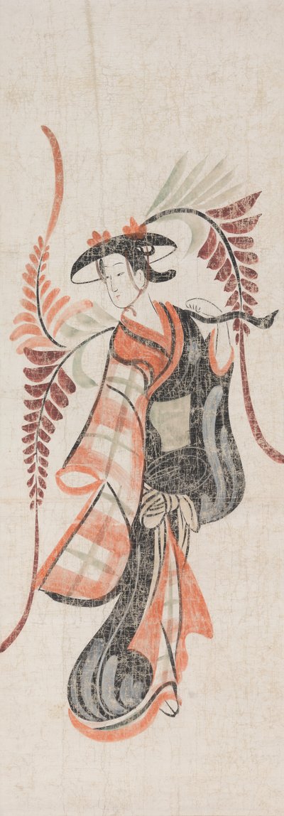 Fanciulla del Glicine Fuji Musume, XVII secolo da Unbekannt