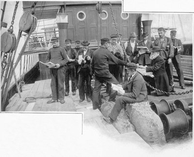 Con Jack a galla, St Andrews Waterside Mission, Londra, c1903 1903 da Unbekannt
