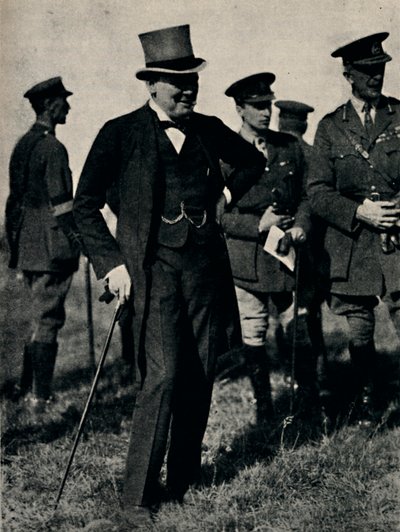 Con Sir Henry Wilson sul Reno, 1919, 1945 da Unbekannt