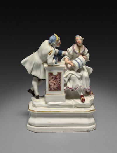 Donna e uomo, c. 1750 da Unbekannt