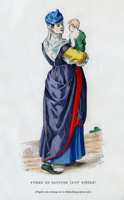Donna di Bayonne, Francia, XVI secolo 1882-1884 da Unbekannt