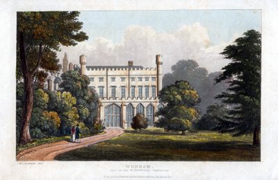 Wonham, Surrey, residenza di Lord Templeton, c1827 da Unbekannt