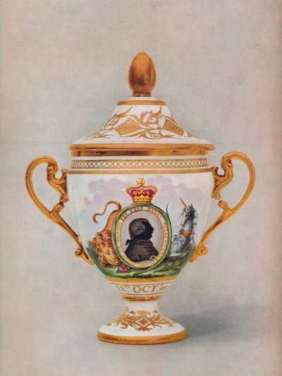Vaso di Worcester che commemora il Giubileo d