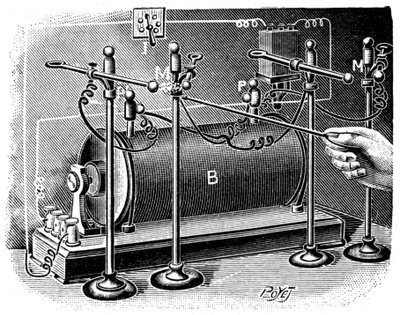 Lavoro di Marie e Pierre Curie, 1904 da Unbekannt