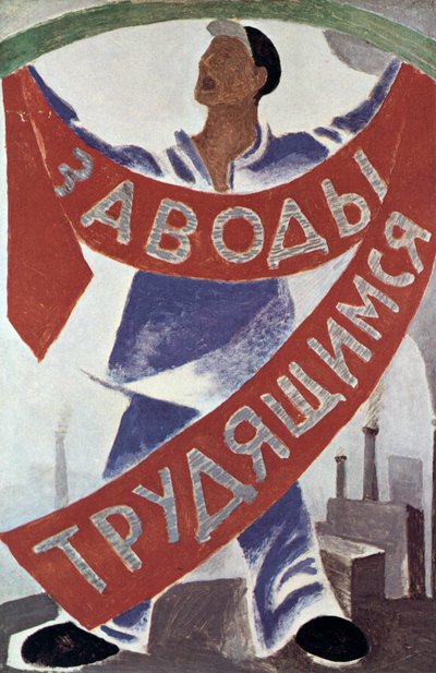 Operai alle fabbriche, 1920 da Unbekannt