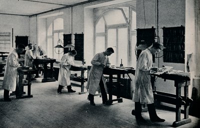 Officina della scuola tecnica di arti e mestieri, Flensburg, Germania da Unbekannt