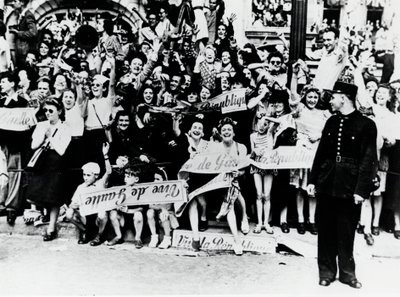 Seconda Guerra Mondiale: Liberazione di Parigi, 1944 da Unbekannt
