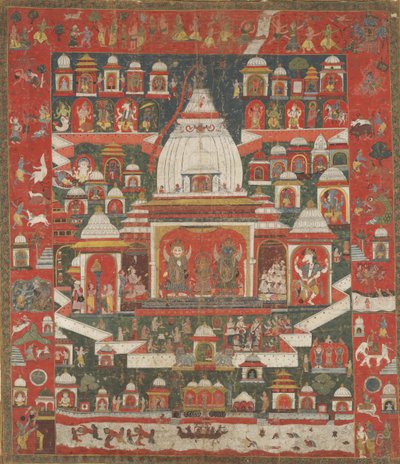 Adorazione di Lord Jagannatha nel Suo Tempio a Puri da Unbekannt