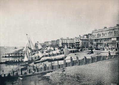 Worthing - Vista generale del fronte, 1895 da Unbekannt