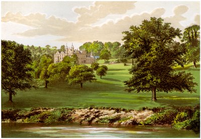 Wyaston Leys, Herefordshire, casa della famiglia Bannerman, c1880 da Unbekannt