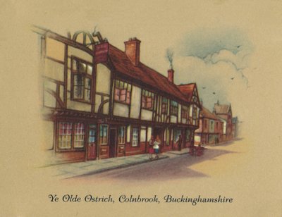 Il vecchio struzzo di Colnbrook, Buckinghamshire, 1939 da Unbekannt