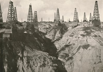 Pozzi petroliferi di Yenan-Young, 1900 da Unbekannt