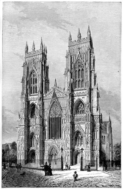 Cattedrale di York, 1893 da Unbekannt