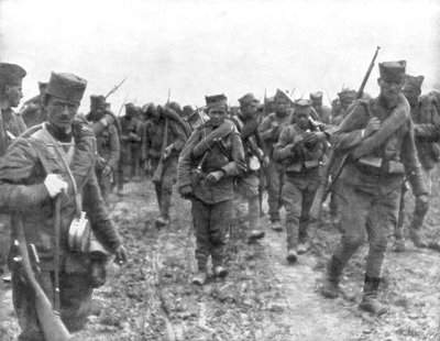 Giovani reclute serbe, 1914 da Unbekannt