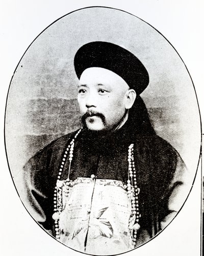 Yuan Shikai come Governatore di Shandong (1899-1902) da Unbekannt