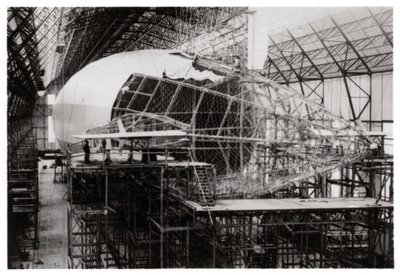 Zeppelin LZ 126 in costruzione, Friedrichshafen, Germania, 1924-1933 da Unbekannt