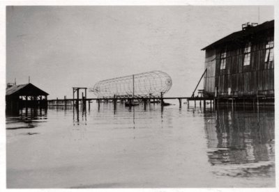 Zeppelin LZ 6 in costruzione, Germania, 1909-1933 da Unbekannt