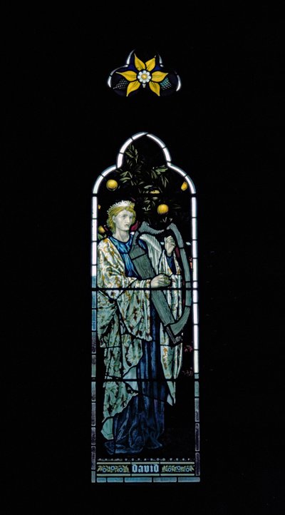 Davide di William Morris (1834-96) da Unbekannt Unbekannt