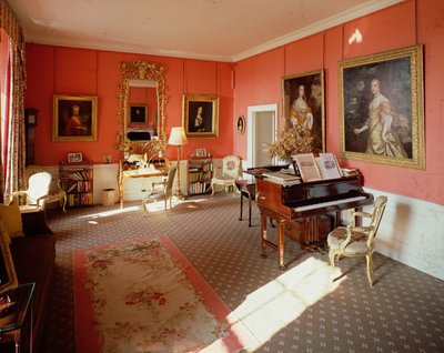 Castello di Drumlanrig: salotto con ritratto di Lady Jane Douglas da Unbekannt Unbekannt