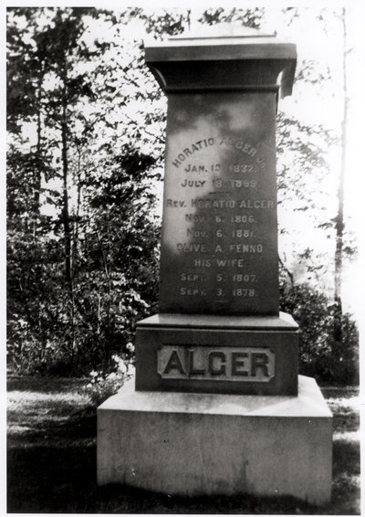 Tomba di Horatio Alger a Natick, Massachusetts da Unbekannt Unbekannt