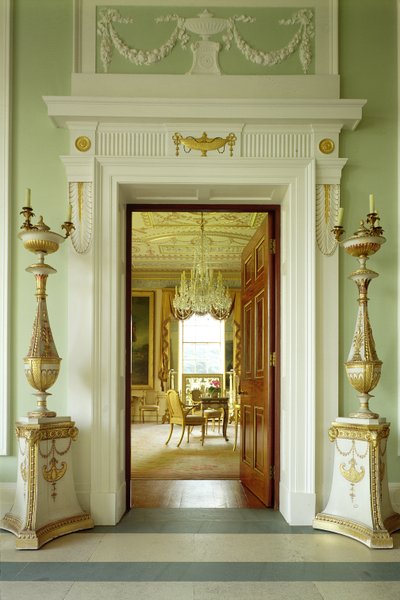 Interno, Sledmere House, Yorkshire da Unbekannt Unbekannt