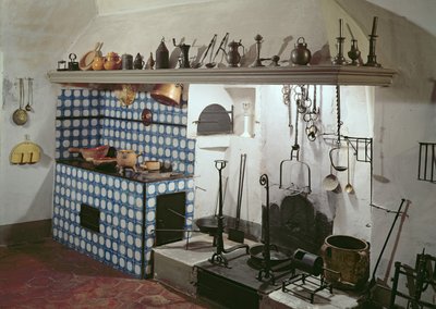 Interno della cucina dell