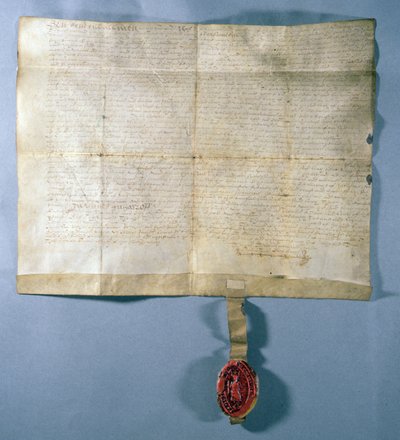 Lettere di elezione dei baili e del consiglio di Queensferry a favore dell