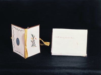 Porta aghi realizzato da Jane Austen, fine XVIII secolo da Unbekannt Unbekannt
