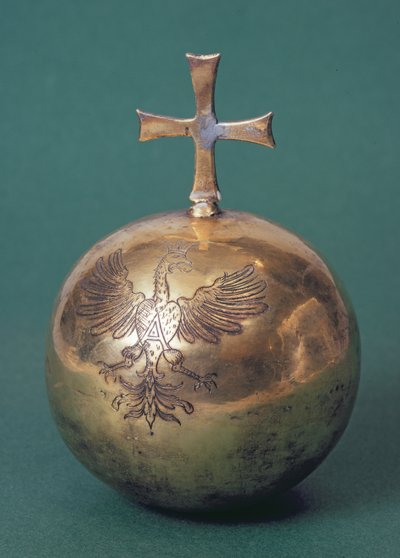 Globo della Regina Anna Jagiellon, ordinato dalla Regina Anna come parte dei suoi regalia di incoronazione, c.1572 da Unbekannt Unbekannt