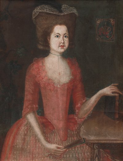 Ritratto di Žofia Hellenbachová da Unbekannt Unbekannt