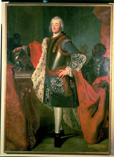 Principe Leopoldo von Anhalt-Köthen, patrono di Bach da Unbekannt Unbekannt