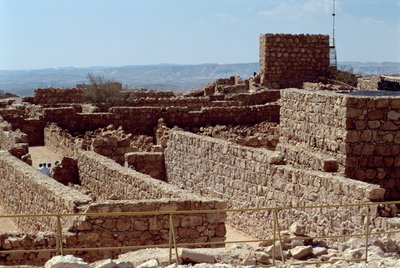 Rovine del palazzo fortezza, costruito da Erode il Grande c.37-31 a.C. da Unbekannt Unbekannt