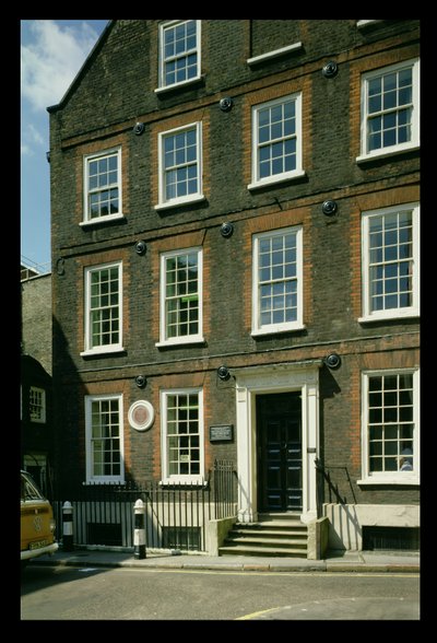 Casa di Samuel Johnson, Città di Londra, costruita nel 1700 da Unbekannt Unbekannt