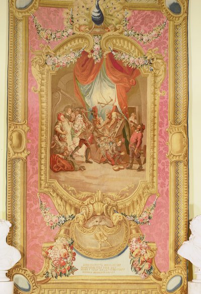 Scena da Don Chisciotte, arazzo dalla Galleria dei Reggenti da Unbekannt Unbekannt