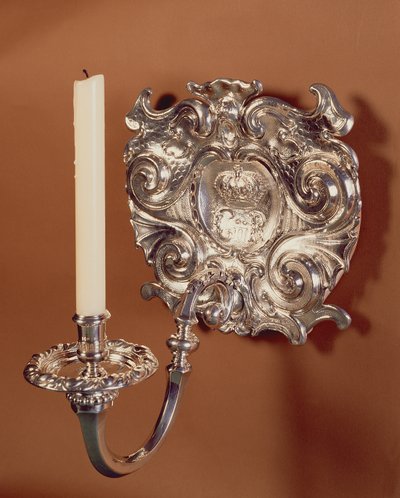Applique, luce singola, in stile anglo-olandese del periodo della Restaurazione. 1668-90 da Unbekannt Unbekannt