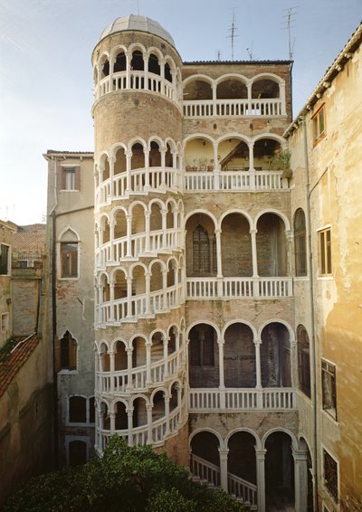 La Scala Bovolo, dal Palazzo Contarini dal Bovolo da Unbekannt Unbekannt