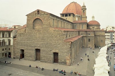 La Chiesa e Basilica di San Lorenzo, Firenze da Unbekannt Unbekannt