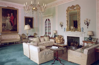 La Sala della Musica, Sledmere House, Yorkshire da Unbekannt Unbekannt