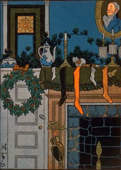 La notte prima di Natale di Denlow, 1903 da Unbekannt Unbekannt