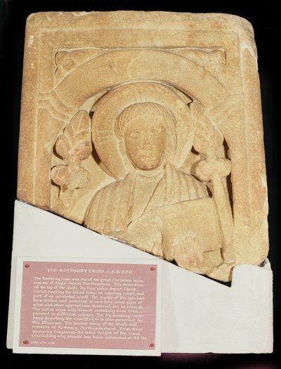 La Croce di Rothbury, 800 d.C., anglosassone, Northumbria da Unbekannt Unbekannt