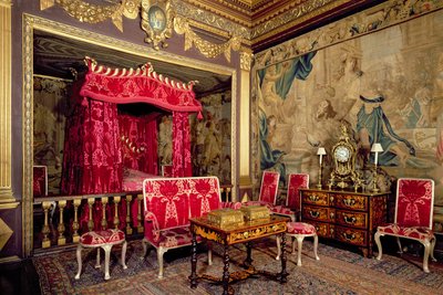 La Camera da Letto di Stato, Powis Castle, Galles da Unbekannt Unbekannt